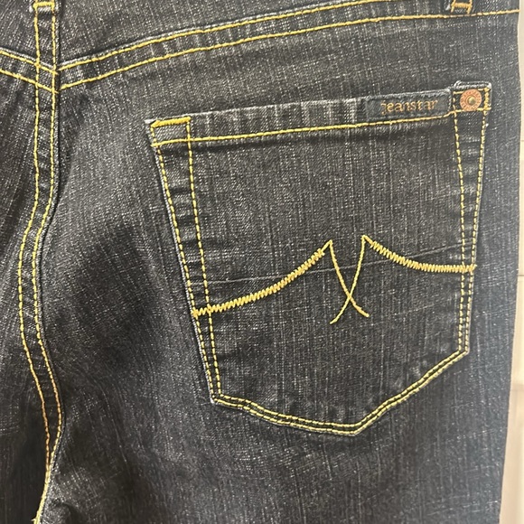 Jeanstar Petite Size 12 Jeans black denim - Picture 4 of 9